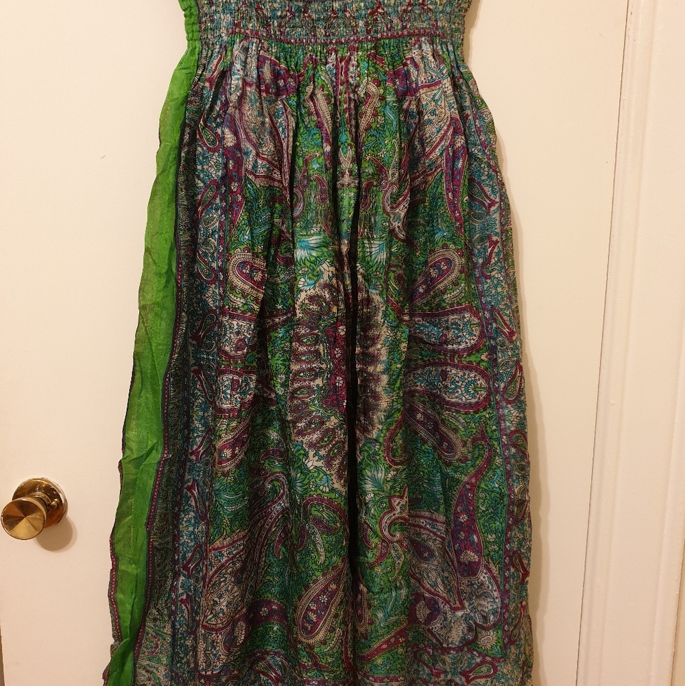Silk Indian skirt